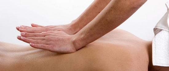 Darstellung einer klassischen Massage